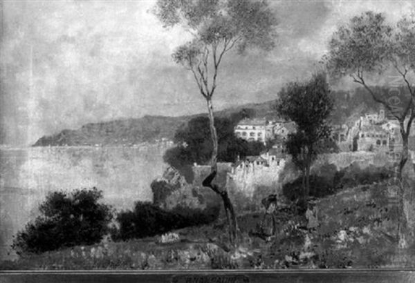 Italian Lake Landscape - view 1