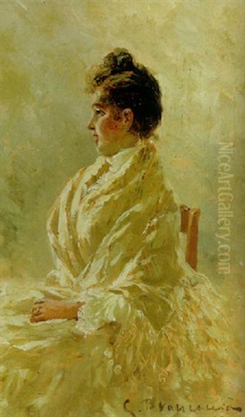 Ragazza Napolitana In Bianco - view 1