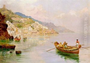Boating Off The Amalfi Coast by Carlo Brancaccio