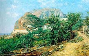 Paesaggio A Capri by Carlo Brancaccio