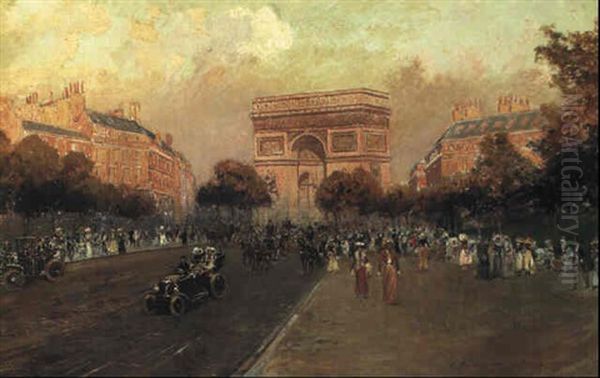 On The Avenue Foch, Paris - view 1