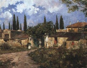 Vieux Chateau Provencal, St. Cyr, Provence by Carlo Brancaccio