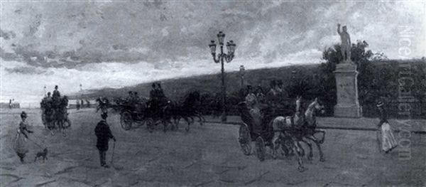 A Carriage Ride By The Sea, Near Cap D'antibes - view 1
