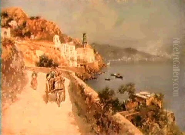 View Of The Amalfi Coast With Naples And Catania - view 1
