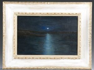 Nocturnal Landscape by Emile Pierre Branchard