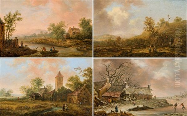 The Four Seasons (4 Paintings) - view 1