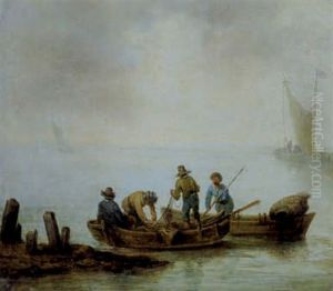 Fischer Am Meer by Friedrich August Brand