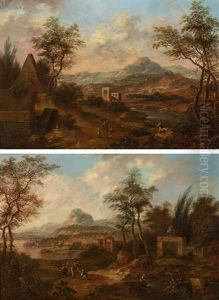 Landscape With Figures (counterparts) Landscape With Figures (counterparts)