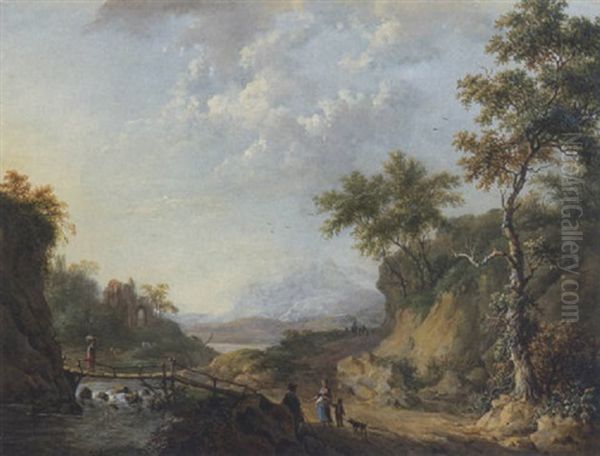 Flusslandschaft - view 1