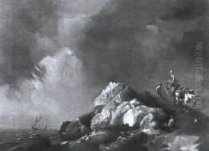 Kuestenlandschaft Mit Saumtieren Kuestenlandschaft Mit Saumtieren