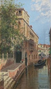 A Venetian Palace by Antonietta Brandeis