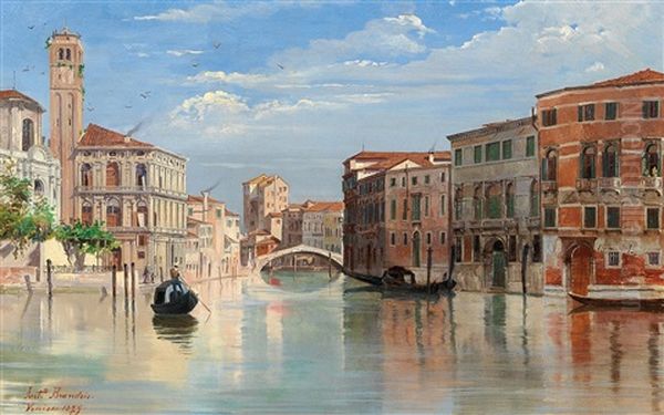 The Grand Canal With A View Of San Geremia And Palazzo Labia - view 1