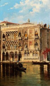 Die Ca' D'oro, Venedig by Antonietta Brandeis