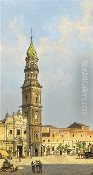Santa Maria Del Carminie, Naples - view 1