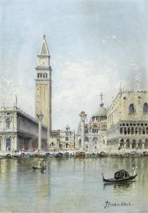 Piazza San Marco, Venezia by Antonietta Brandeis