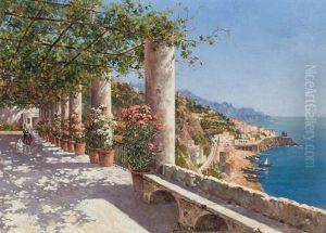 A View Of Amalfi by Antonietta Brandeis