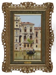 The Bridge Of Sighs, Venice (3 Works) by Antonietta Brandeis