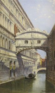 Bridge Of Sighs And Florence (pair) by Antonietta Brandeis