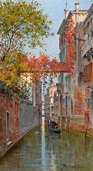 Palazzo Albrizzi; Fishing Boats, Venice (pair) - view 1