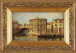 Rialtobrucke In Venedig Rialtobrucke In Venedig