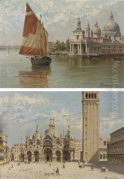 The Doge's Palace, Venice (+ St.marks, Venice; Pair) - view 1
