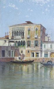 A View Of A Palace, Venice