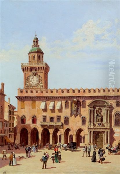 Palazzo Communale In Bologna - view 1