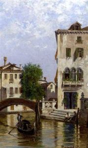 The Old Palace (+ Canale Del Tolentino, Venice; Pair)