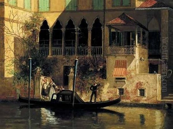 An Outing By Gondola - view 1