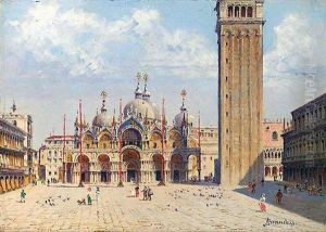 View Of The Basilica Of San Marco