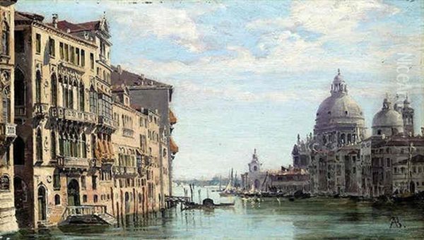 The Grand Canal And Santa Maria Della Salute - view 1