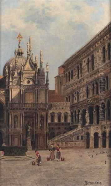 The Ricci Staircase, Doge's Palace, Venice - view 1