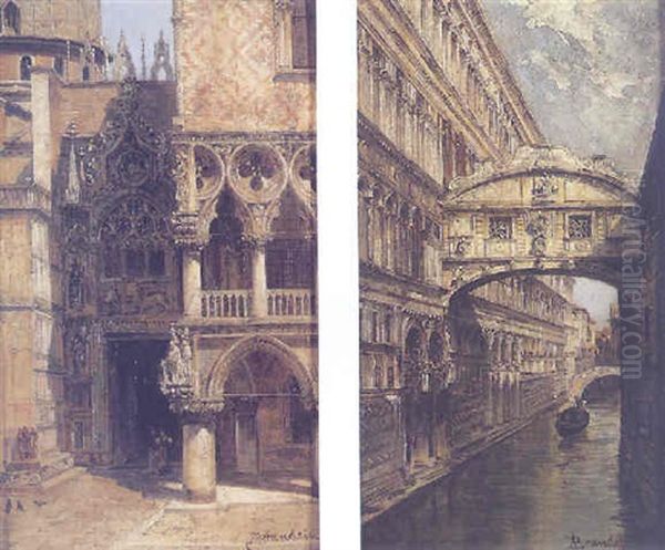 Porta Della Carte, Palazzo Ducale - view 1