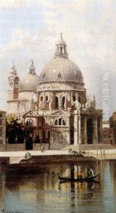 The Church Of Santa Maria Della Salute, Venice by Antonietta Brandeis