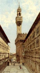 Campanile Del Palazzo Vecchio by Antonietta Brandeis