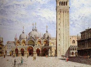 St. Mark's Square by Antonietta Brandeis