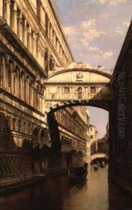 Il Ponte Dei Sospiri by Antonietta Brandeis