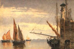 Barche Va Pesce, Venice by Antonietta Brandeis