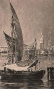 A Fishing Boat, Venice by Antonietta Brandeis