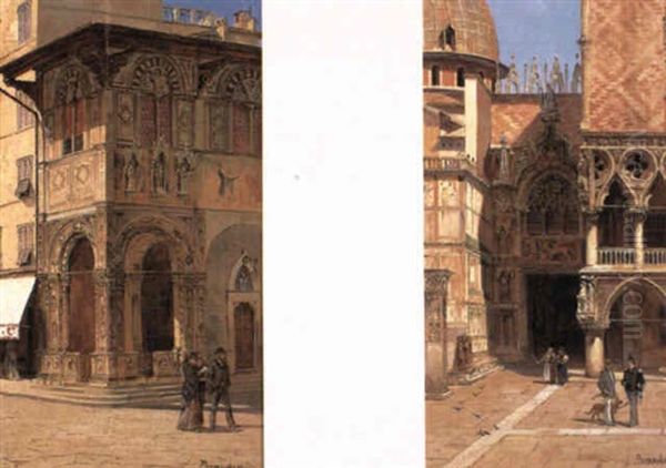 Gateway, Ducal Palace, Venice - view 1