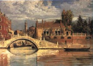 Palazzo Papadopolli, Venice by Antonietta Brandeis