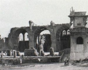 Roman Ruins by Antonietta Brandeis