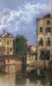 The Rio Dei Tolentim, Venice by Antonietta Brandeis