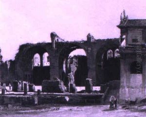 Roman Ruins by Antonietta Brandeis
