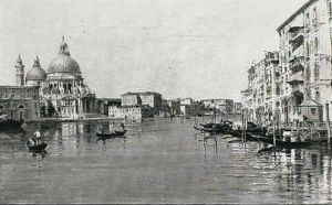 Santa Maria Della Salute In Venedig by Antonietta Brandeis