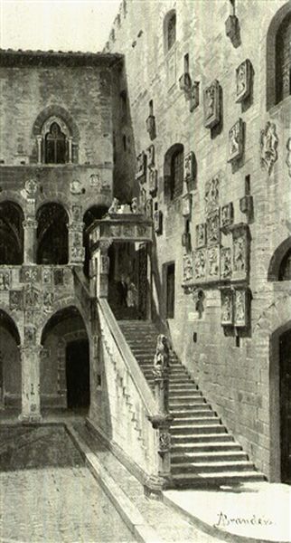 Cortile Del Bargello, Firenze - view 1