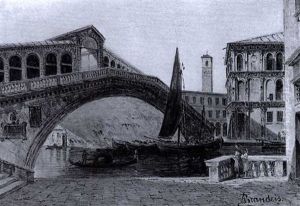 Views Of Venice, Florence And Rome by Antonietta Brandeis