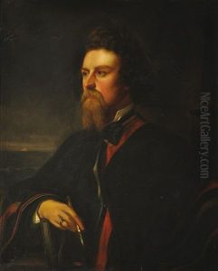 Autoportret by Johann Adolf Brandeis