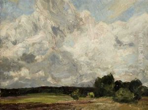 Abendstimmung by Fritz Brandel