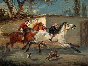 Kappritten by Bengt-Johan-Gustaf Brandelius